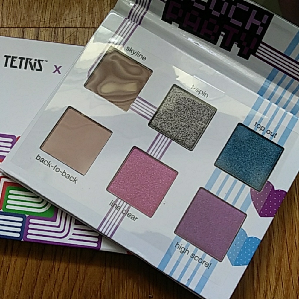 Tetris Block Party eyeshadow palette